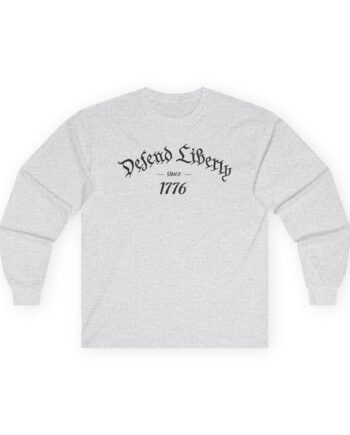 Louder With Crowder Defend Liberty Unisex Ultra Cotton Long Sleeve Tee
