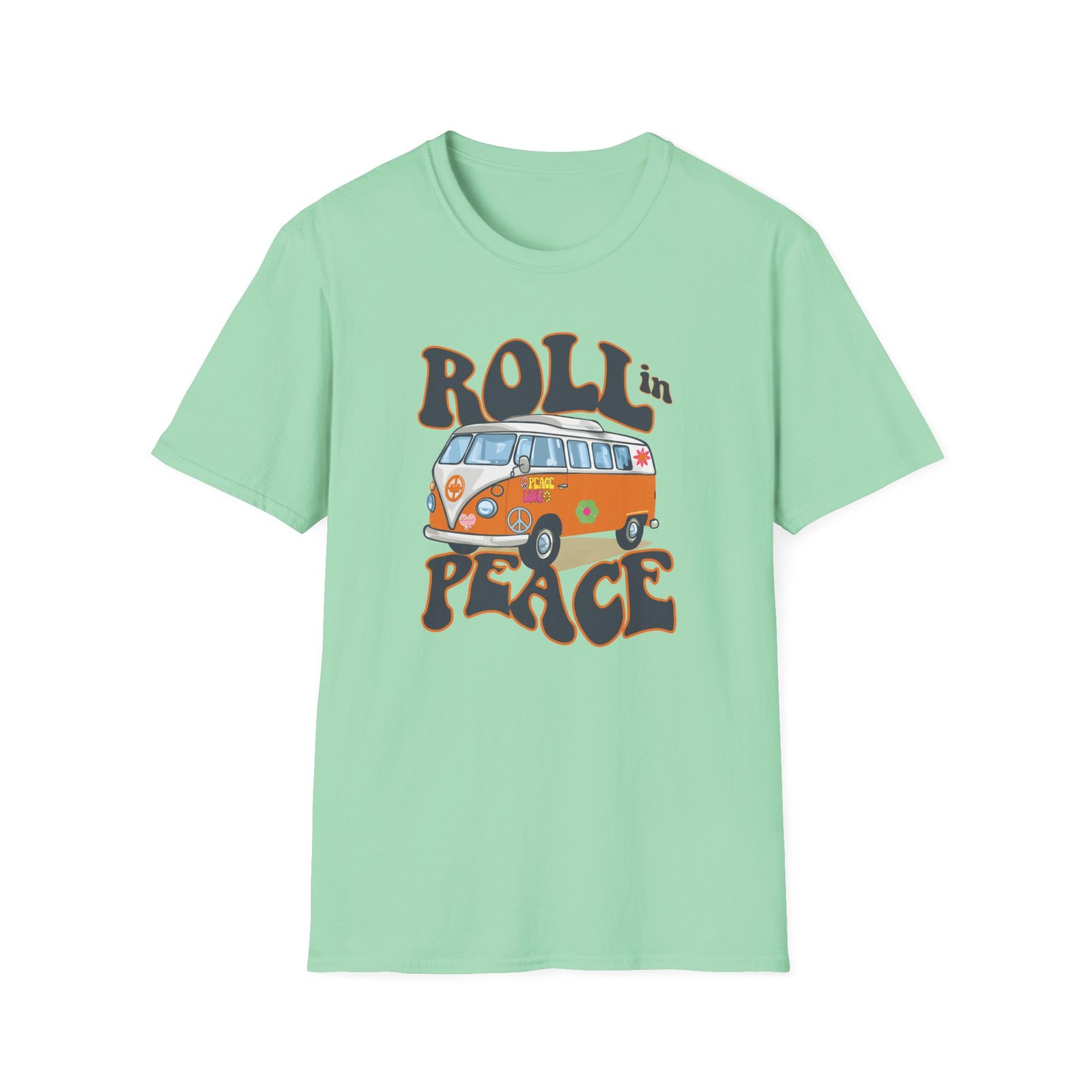 KBK Roll in Peace Unisex Softstyle T-Shirt
