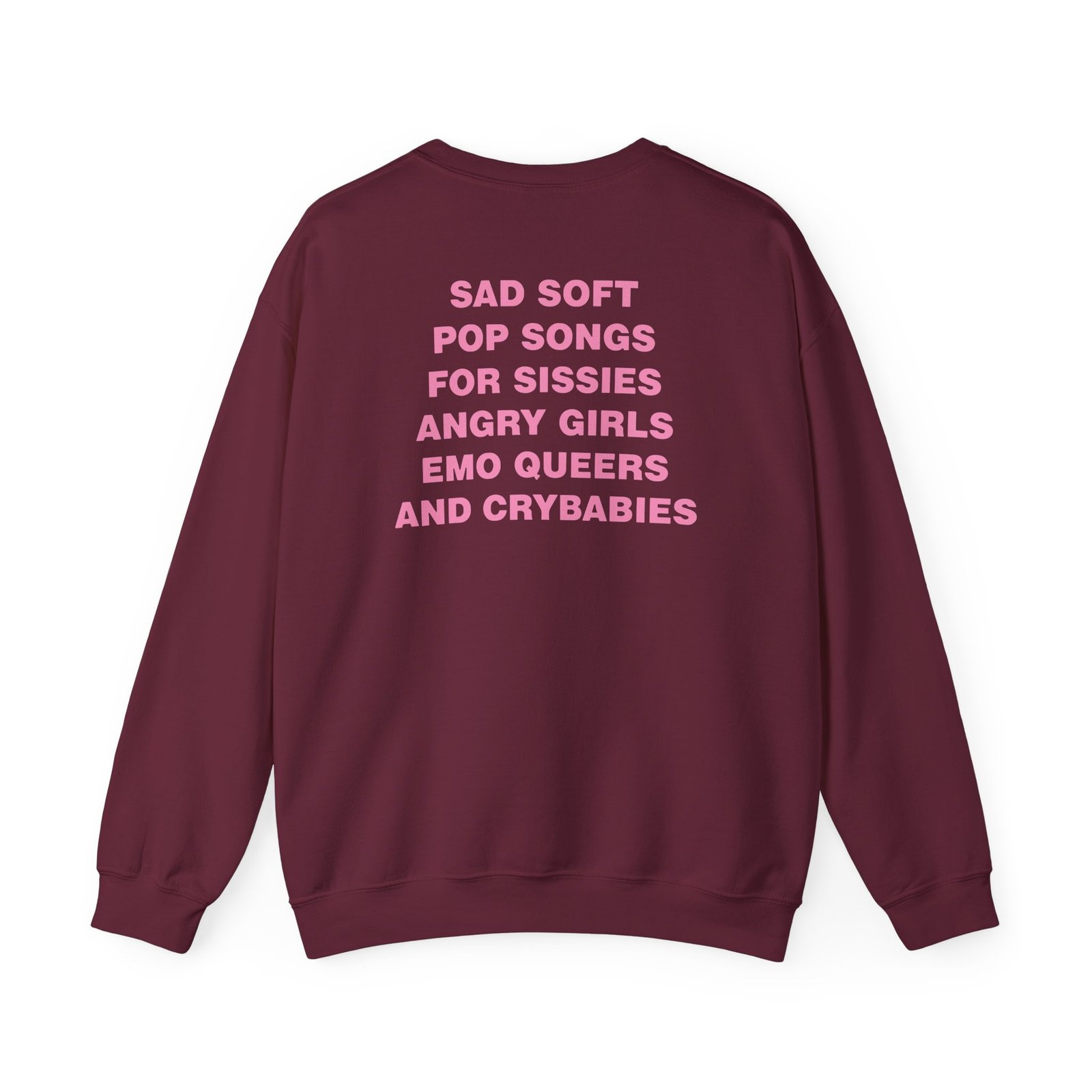 Muna Sad Soft Pop Songs Unisex Heavy Blend™ Crewneck Sweatshirt