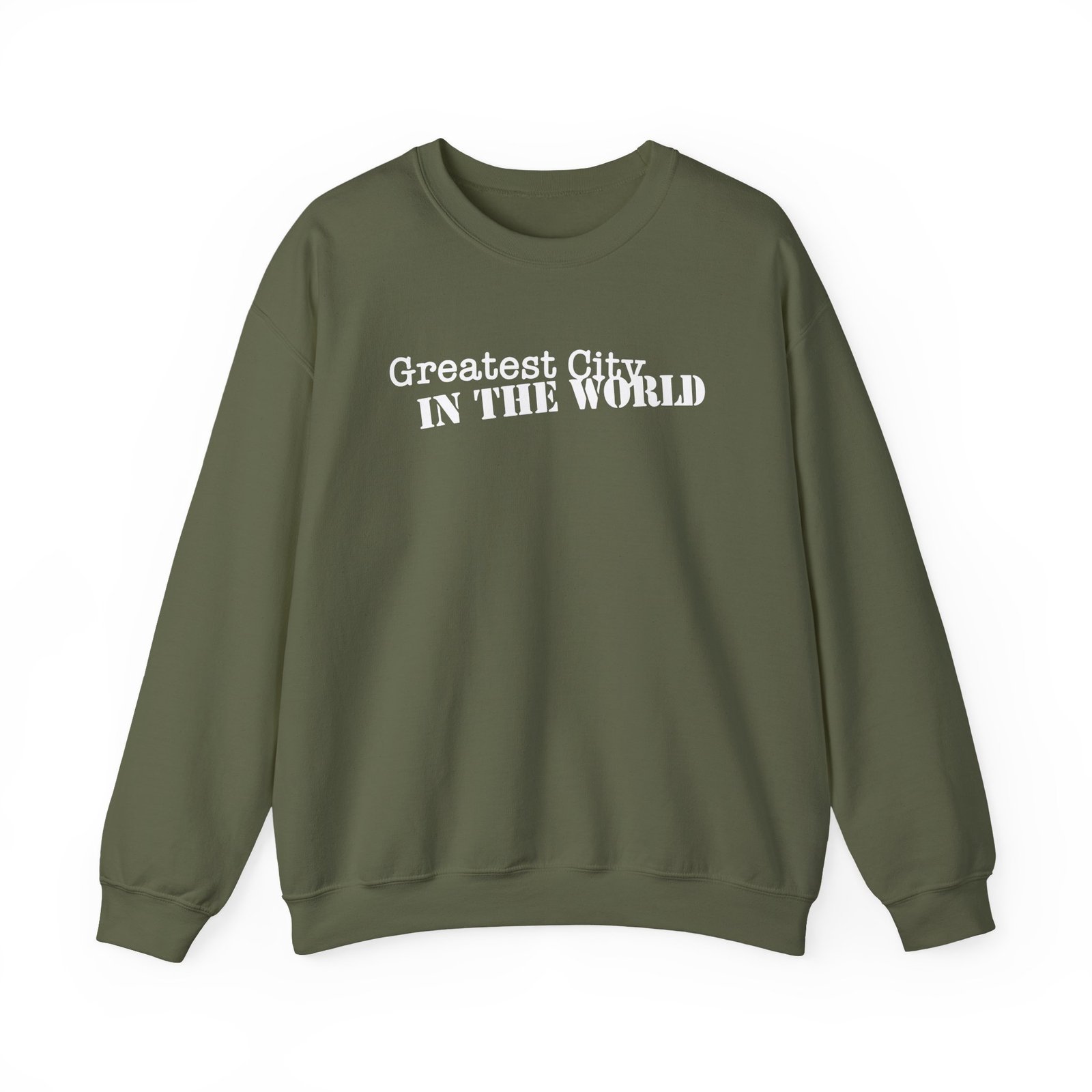 Muna Greatest City in the World Unisex Heavy Blend™ Crewneck Sweatshirt