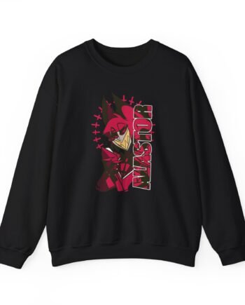 Hazbin hotel Angel Dust Unisex Heavy Blend™ Crewneck Sweatshirt