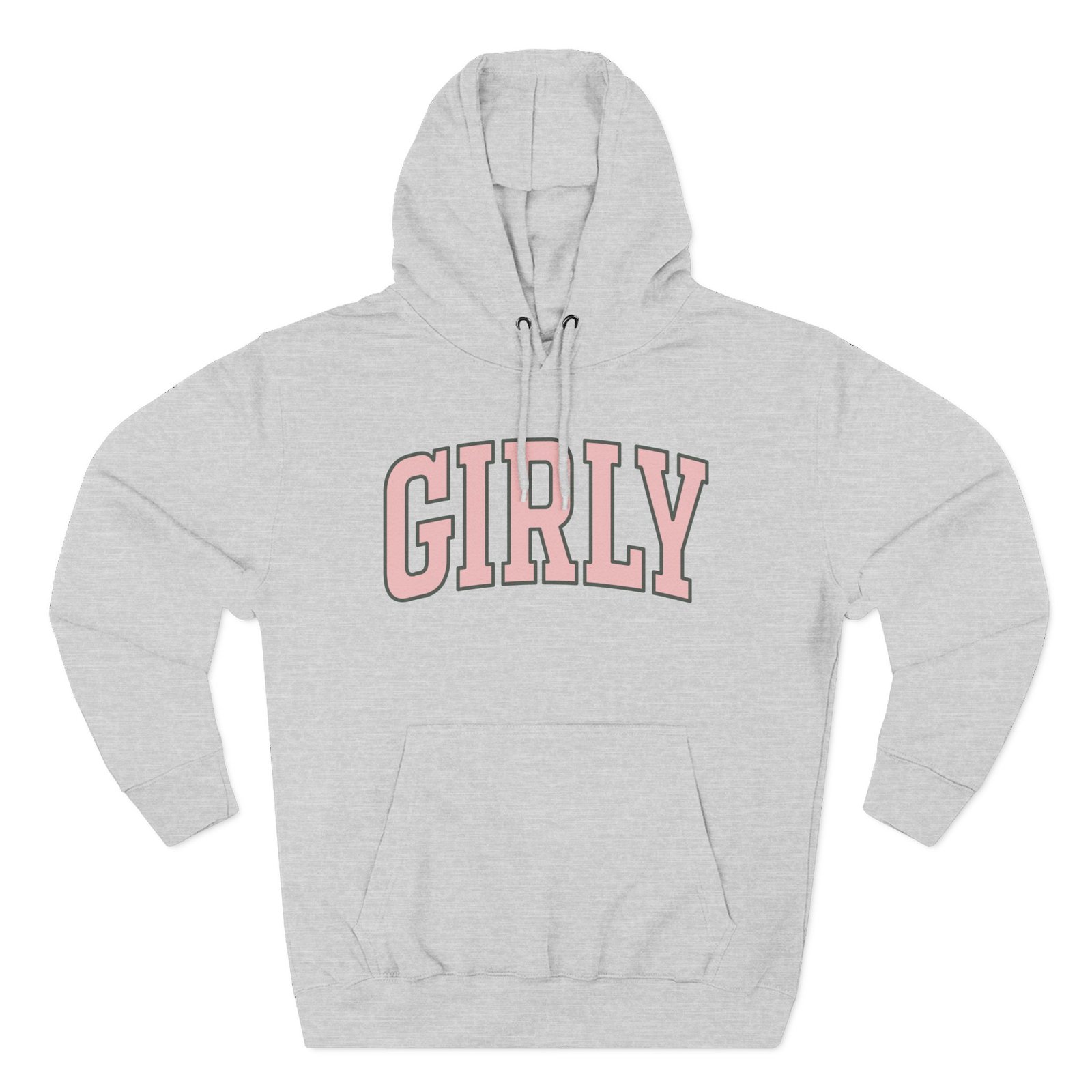 The Toast Girly Three-Panel Fleece Hoodie