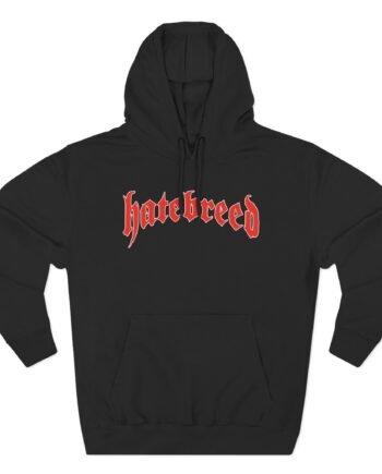 Hatebreed Under the Knife Three-Panel Fleece Hoodie