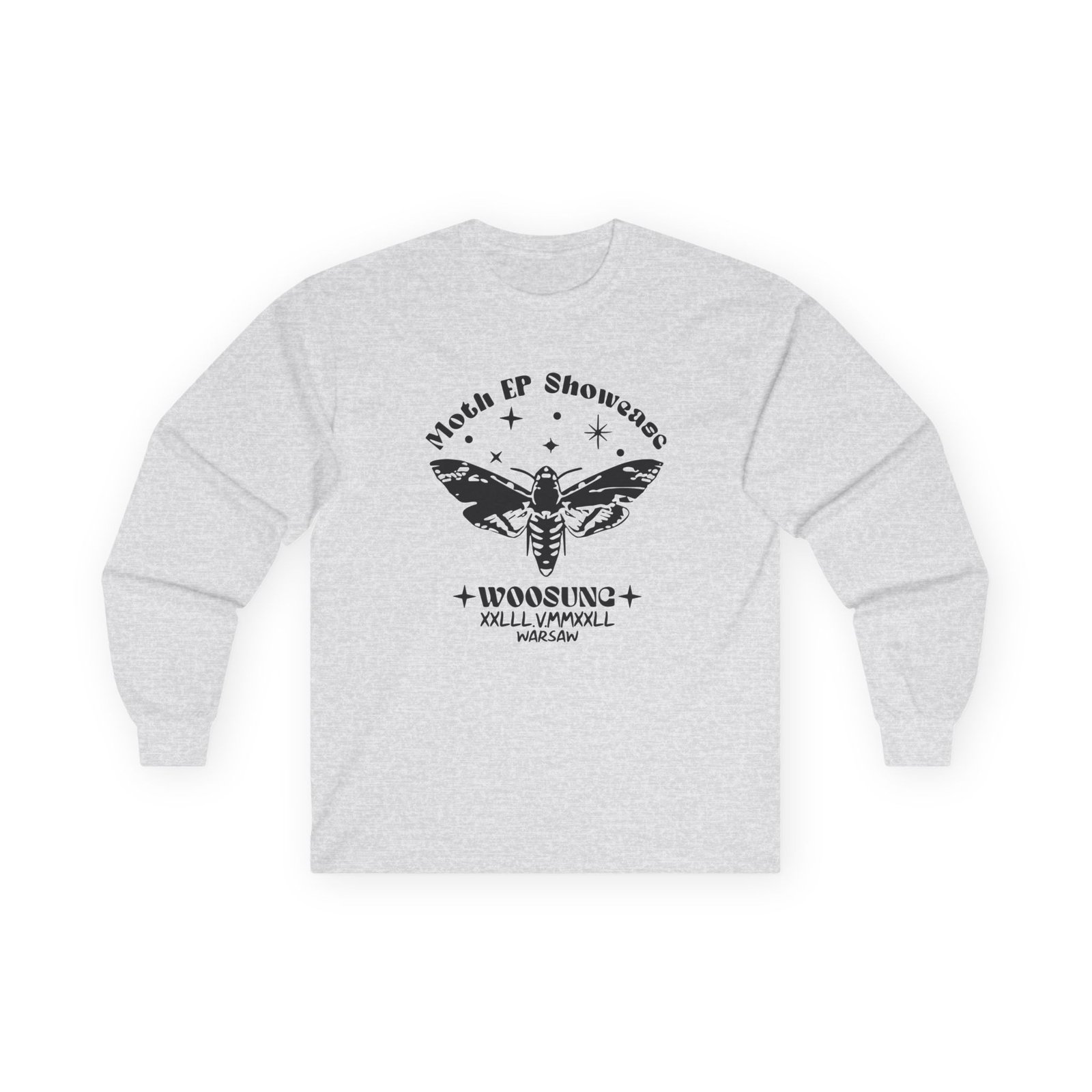 Woosung Woosung Moth Ep Showcase Ver.1 Unisex Ultra Cotton Long Sleeve Tee
