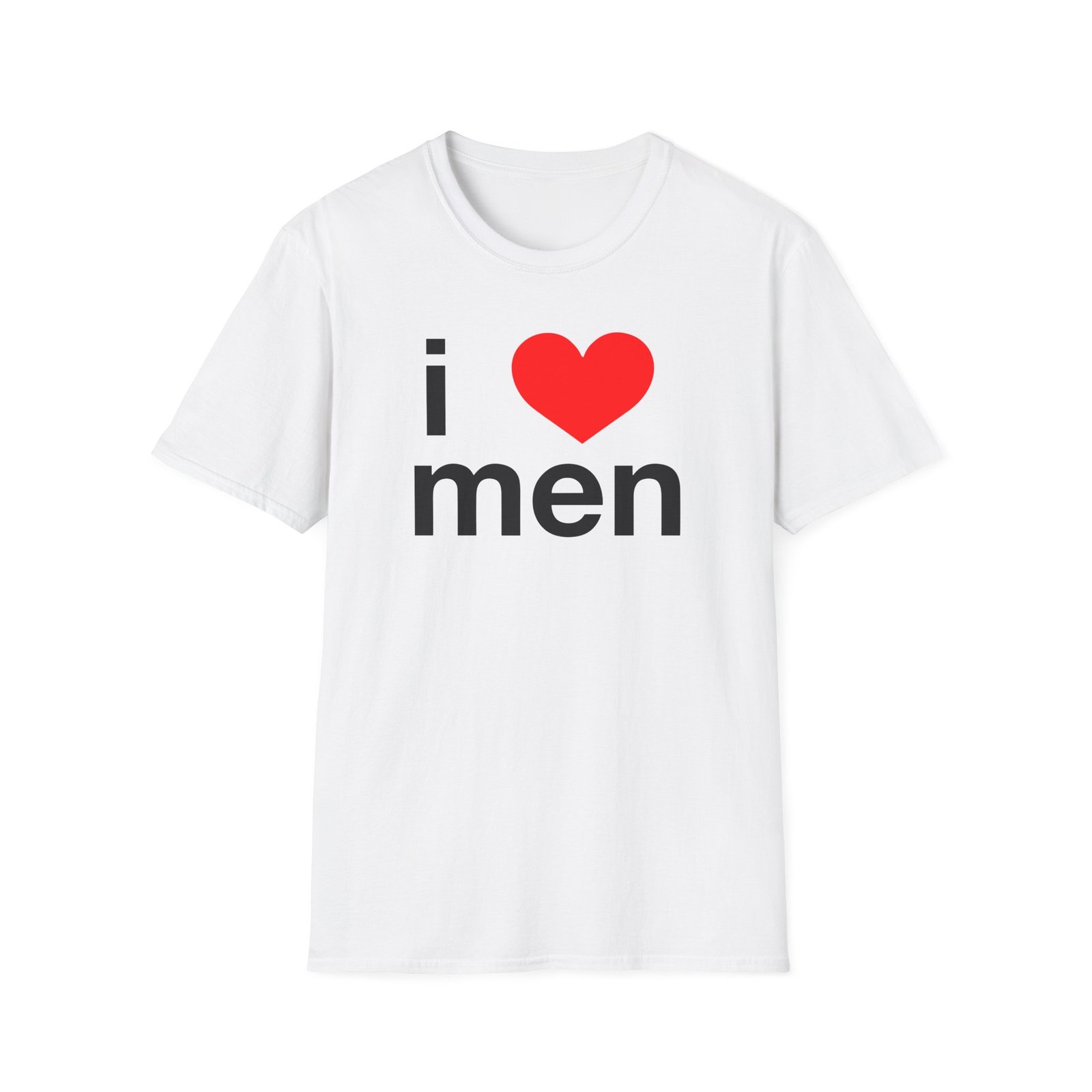 Muna I Heart Men Baby Unisex Softstyle T-Shirt