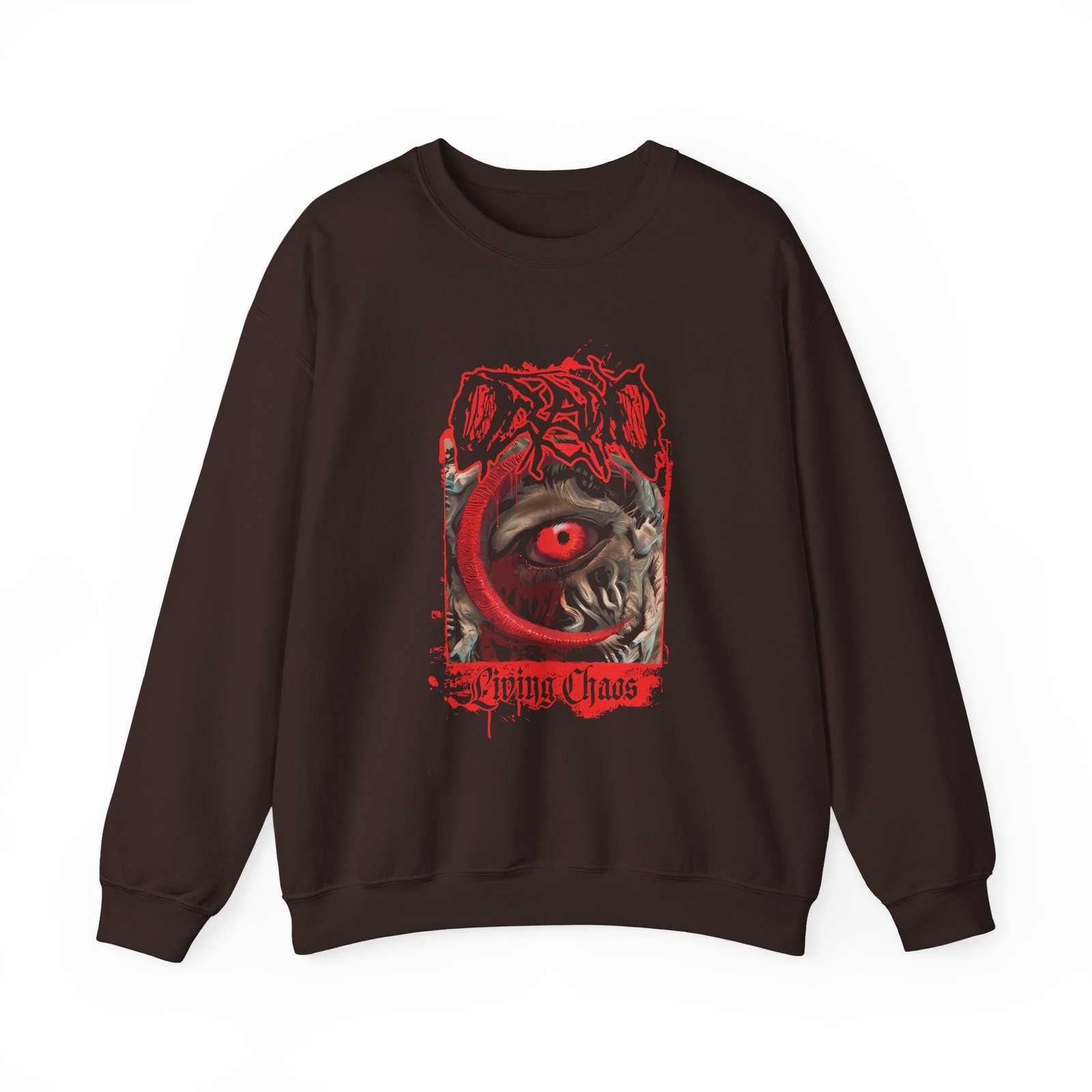 Oceano Living Chaos Album Art Unisex Heavy Blend™ Crewneck Sweatshirt