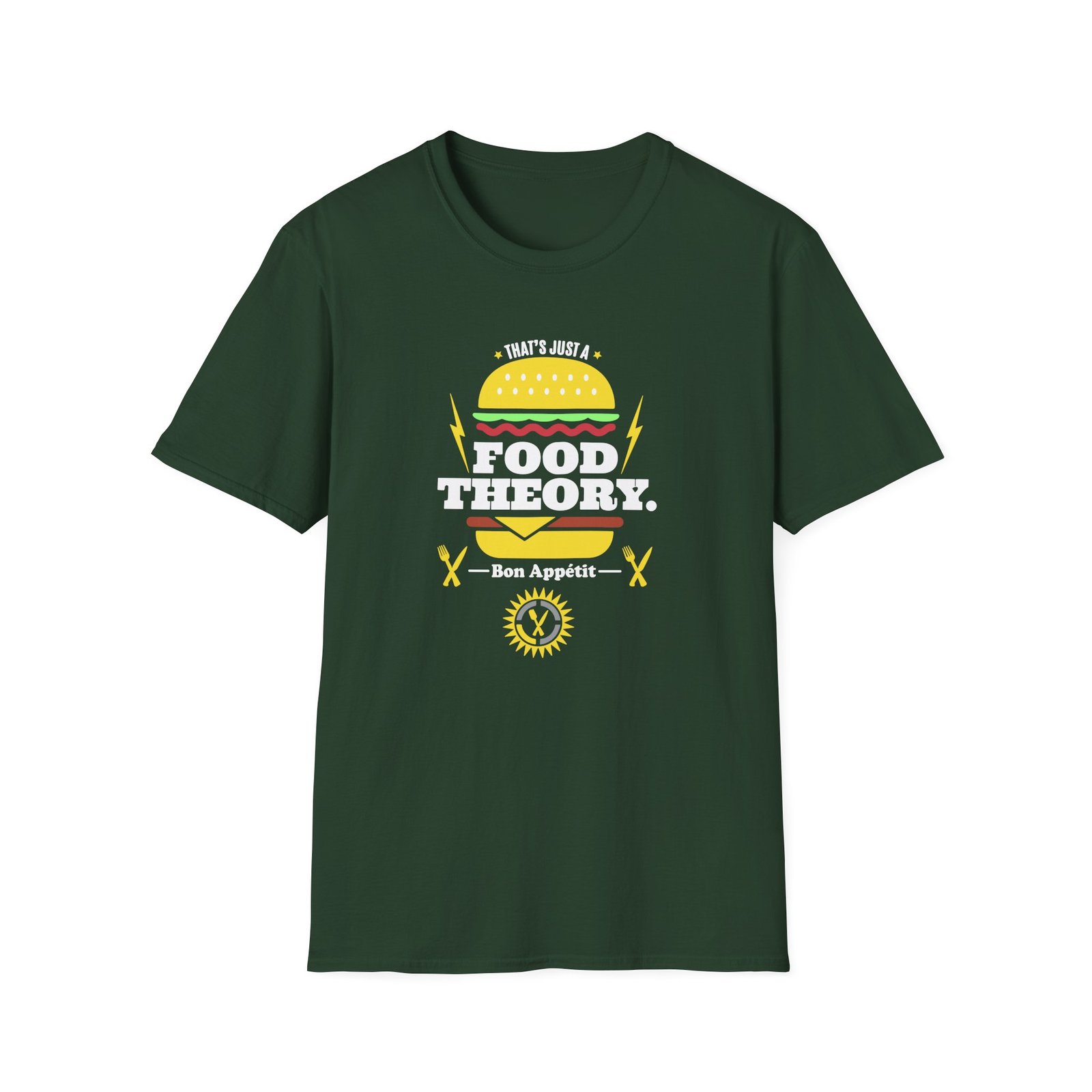 Matpat Game Theory Food Theory Flaming Hot Unisex Softstyle T-Shirt