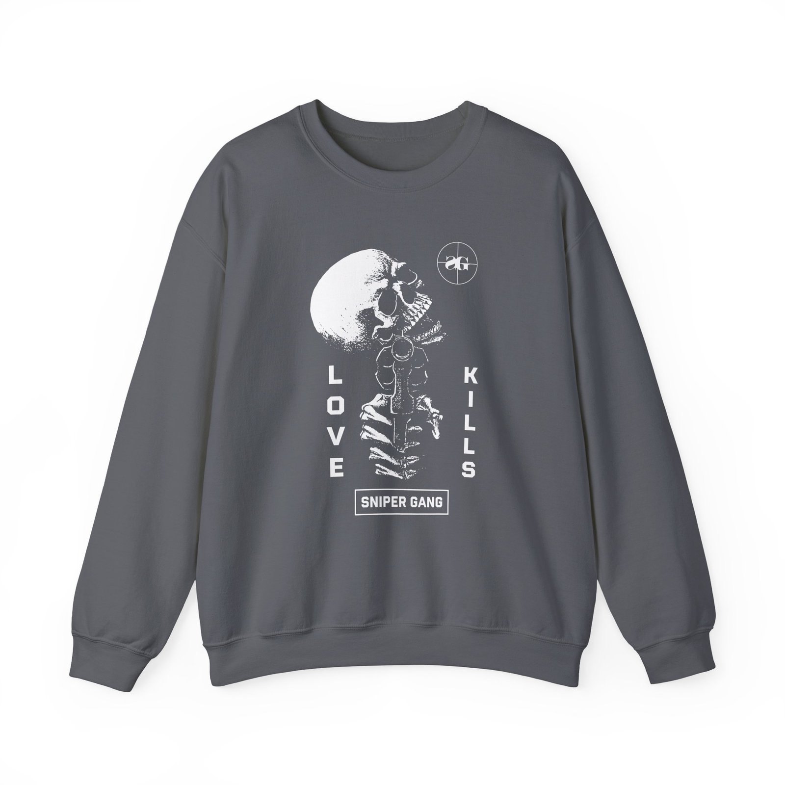 KBK Love Kills Unisex Heavy Blend™ Crewneck Sweatshirt