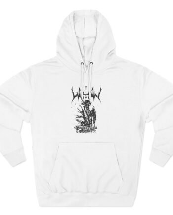 Watain Mortem Sibi Consciscere Three-Panel Fleece Hoodie