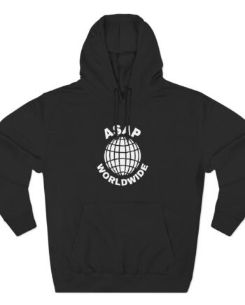 Asap Rocky Asap Worldwide Starter Basketball Three-Panel Fleece Hoodie