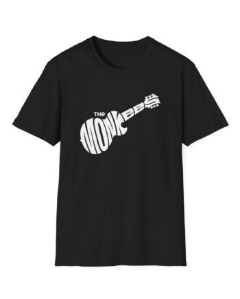 The Monkees Guitar Logo Unisex Softstyle T-Shirt