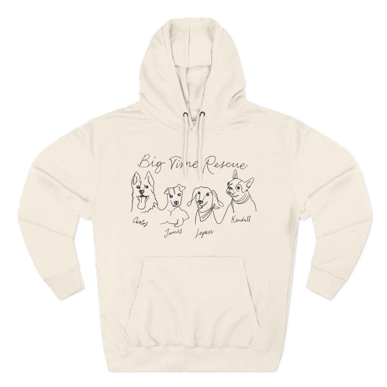 Big Time Rush Big Time Rescue Three-Panel Fleece Hoodie