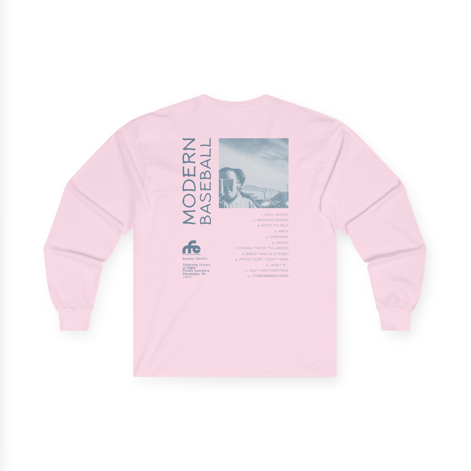 Modern Baseball Holy Ghost Album Unisex Ultra Cotton Long Sleeve Tee