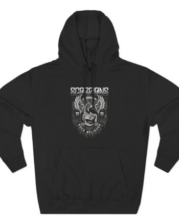 SCP Rock Believer Ornaments Three-Panel Fleece Hoodie