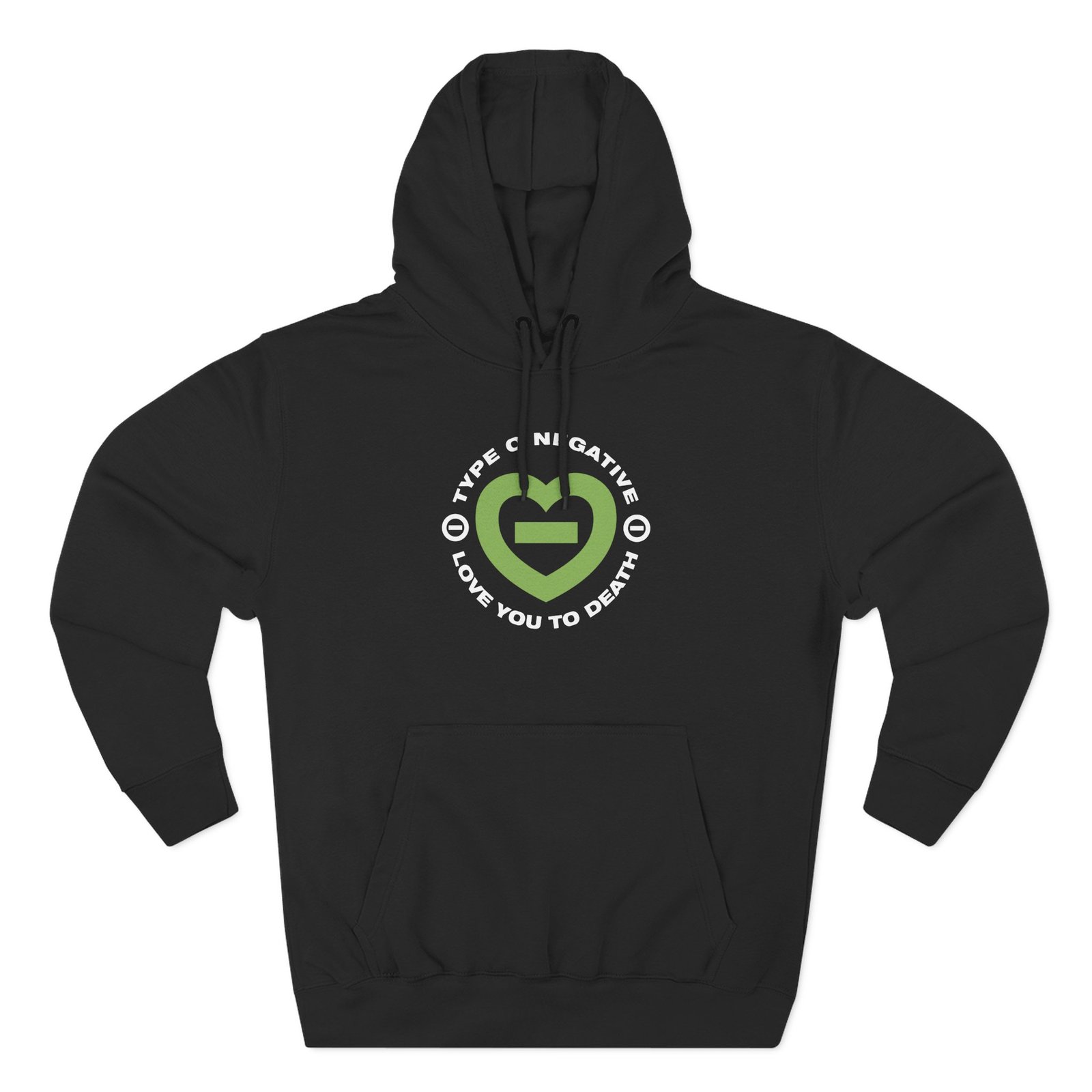 Type O Negative Love You to Death Three-Panel Fleece Hoodie