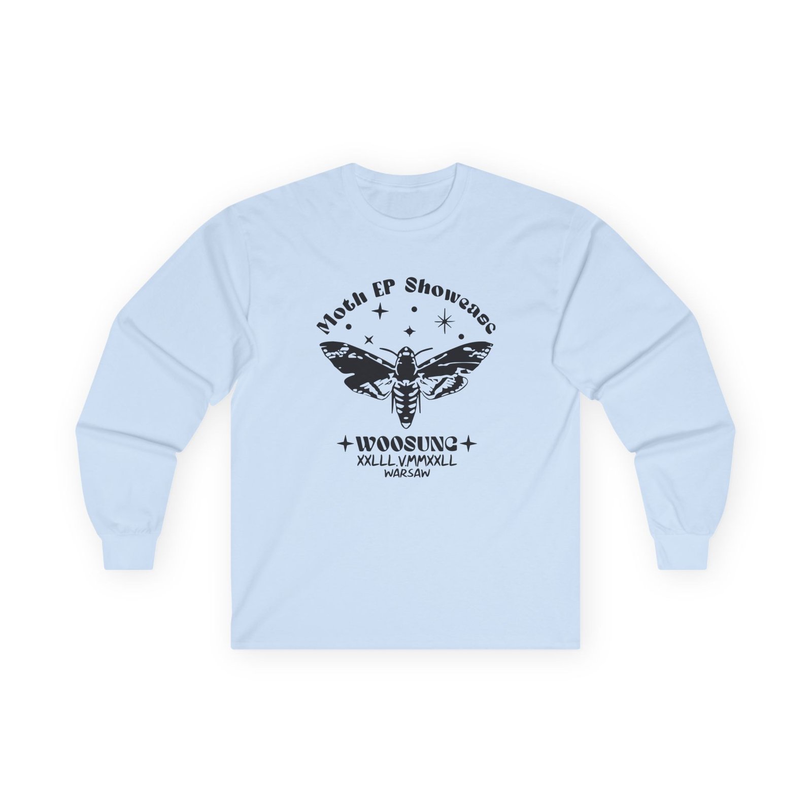 Woosung Woosung Moth Ep Showcase Ver.1 Unisex Ultra Cotton Long Sleeve Tee