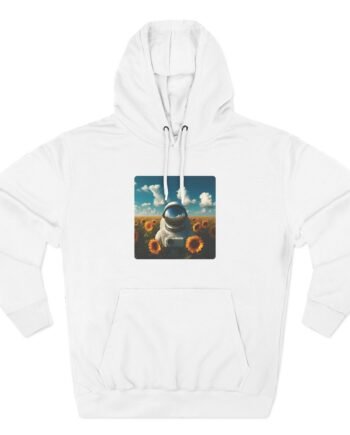 Tears for Fears Songs for a Nervous Planet Cover Three-Panel Fleece Hoodie