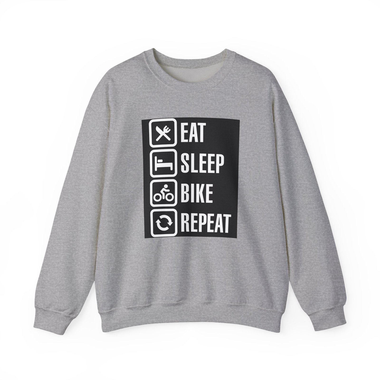 Matpat Game Theory Eat Sleep Game Repeat Unisex Heavy Blend™ Crewneck Sweatshirt