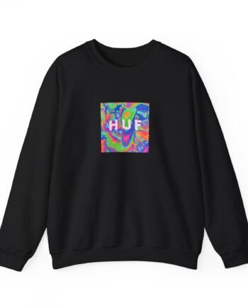 Housebox Huf Acid House Box Logo Unisex Heavy Blend™ Crewneck Sweatshirt