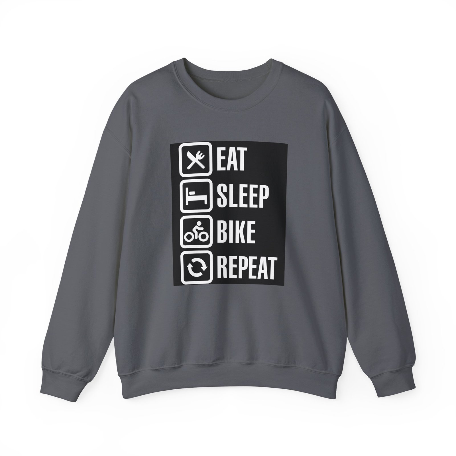 Matpat Game Theory Eat Sleep Game Repeat Unisex Heavy Blend™ Crewneck Sweatshirt