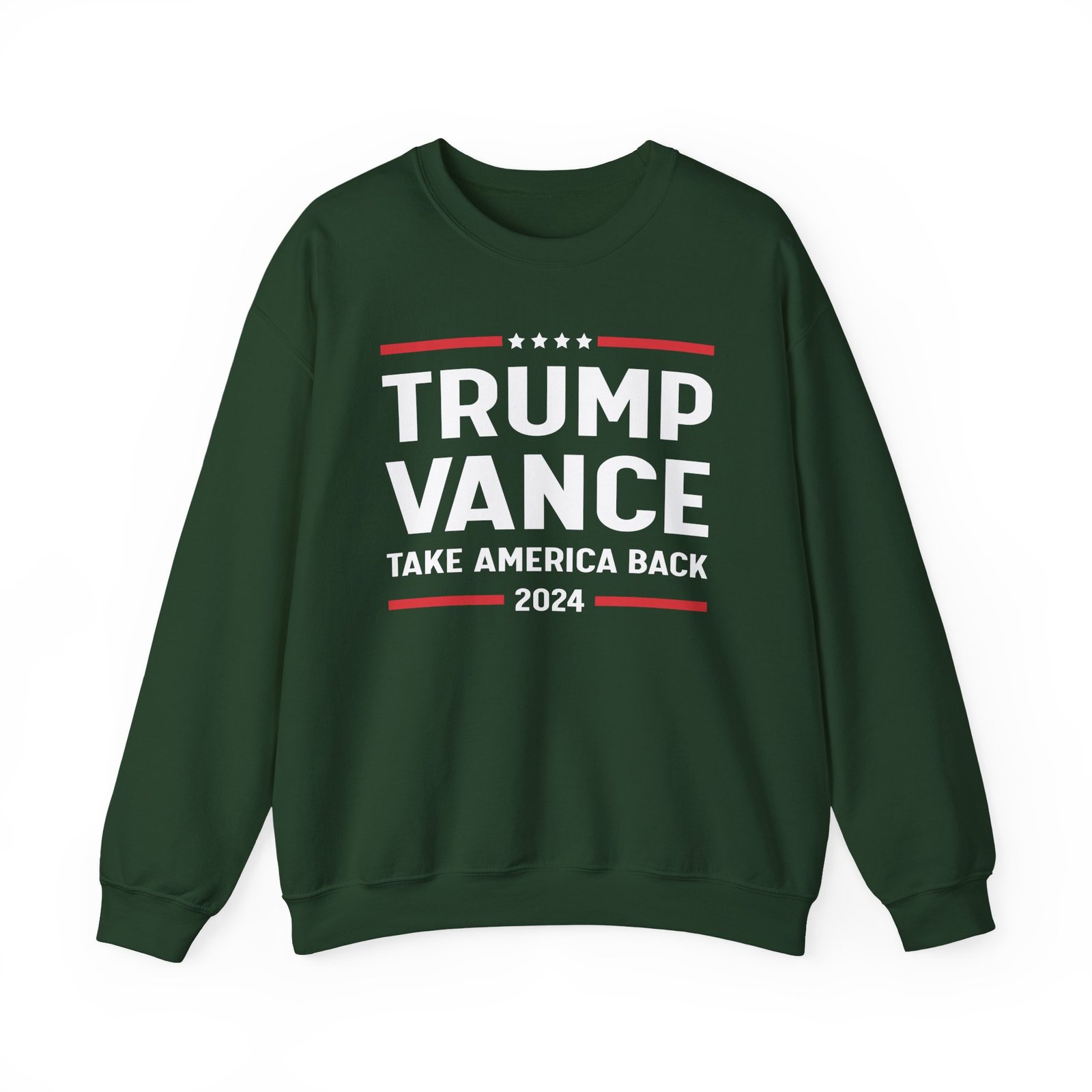 Support Trump Vance 2024 With This Take America Back Unisex Heavy Blend™ Crewneck Sweatshirt