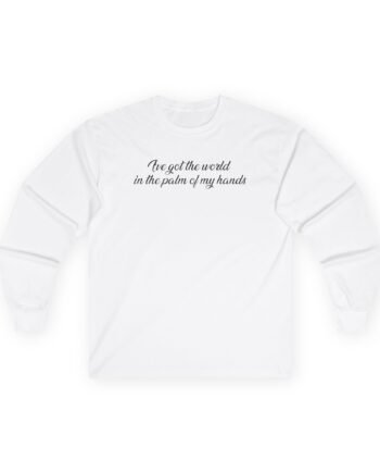 John Summit  Palm of My Hands Unisex Ultra Cotton Long Sleeve Tee