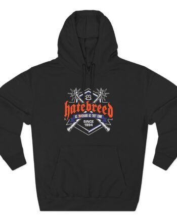 Hatebreed Denver Event Three-Panel Fleece Hoodie