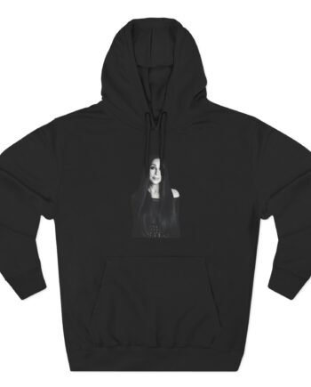 Cher Portrait Photo Three-Panel Fleece Hoodie