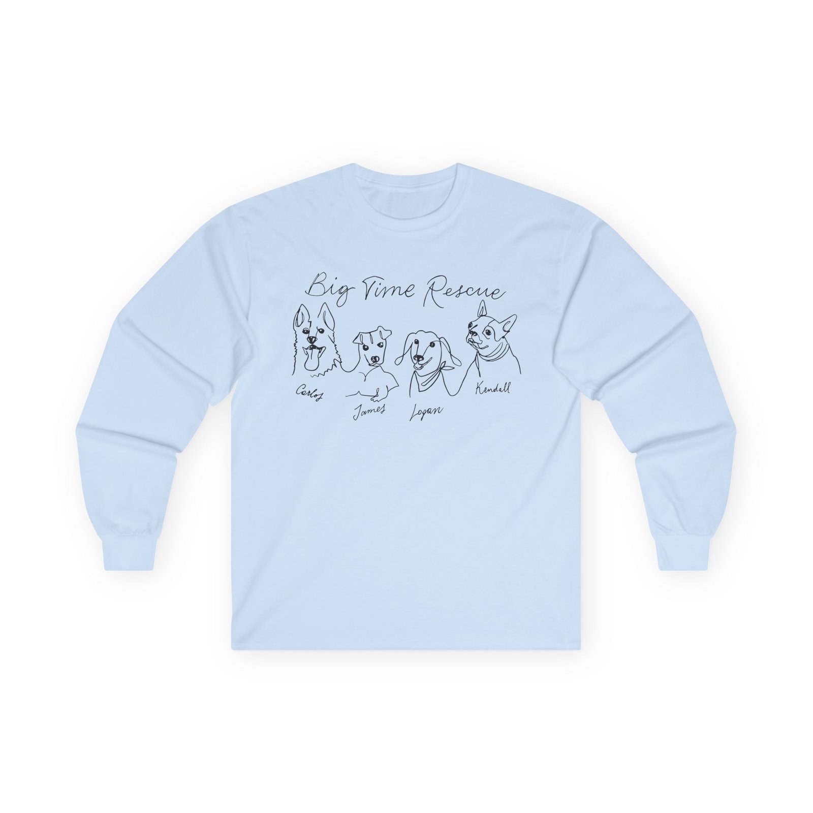 Big Time Rush Big Time Rescue Unisex Ultra Cotton Long Sleeve Tee