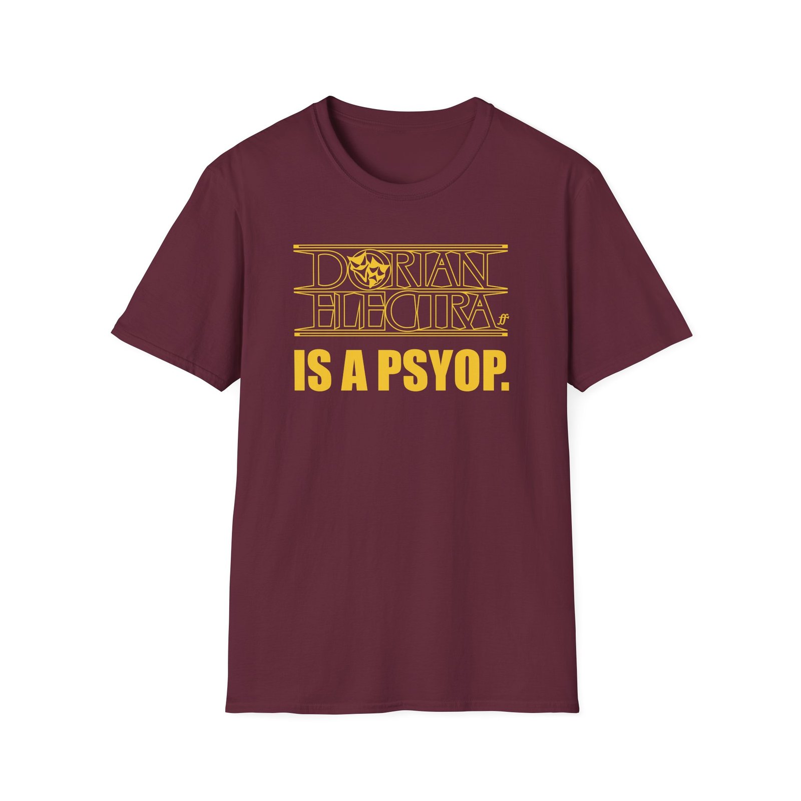 Dorian Electra is a Psyop Unisex Softstyle T-Shirt