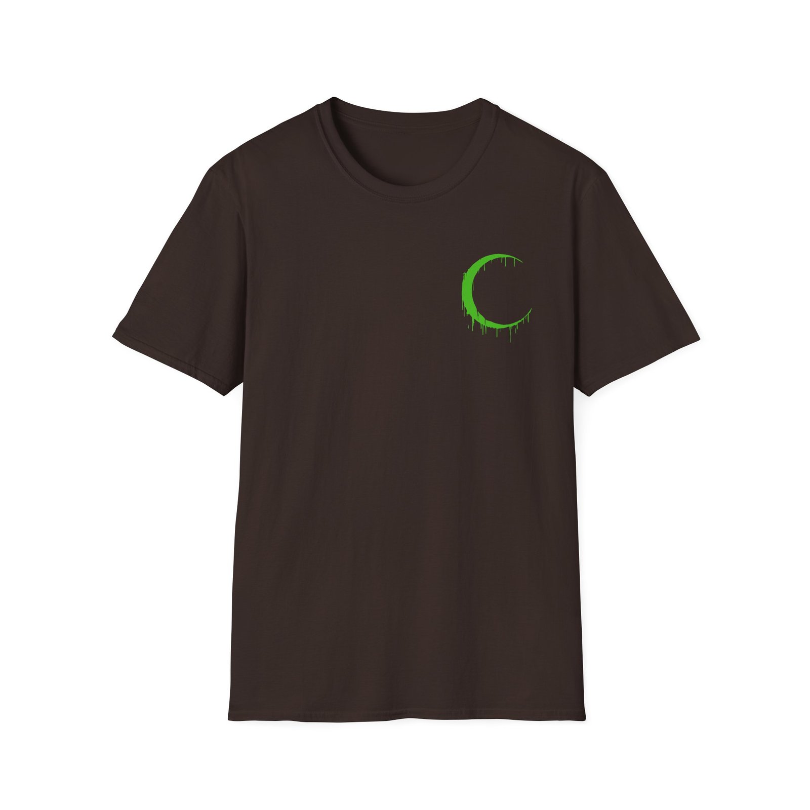 Oceano Alien Green Moon Unisex Softstyle T-Shirt