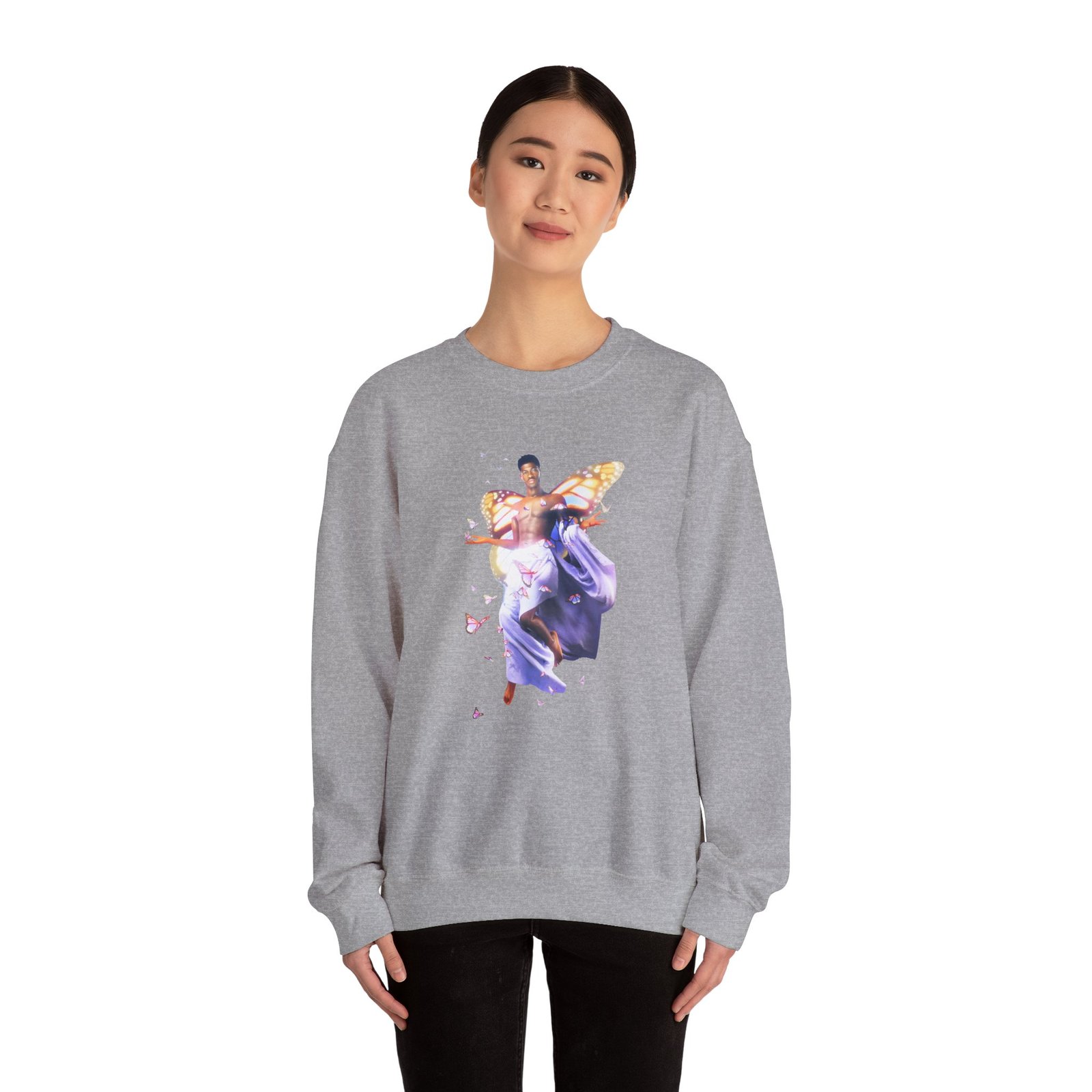 Lil Nas X Montero Unisex Heavy Blend Crewneck Sweatshirt