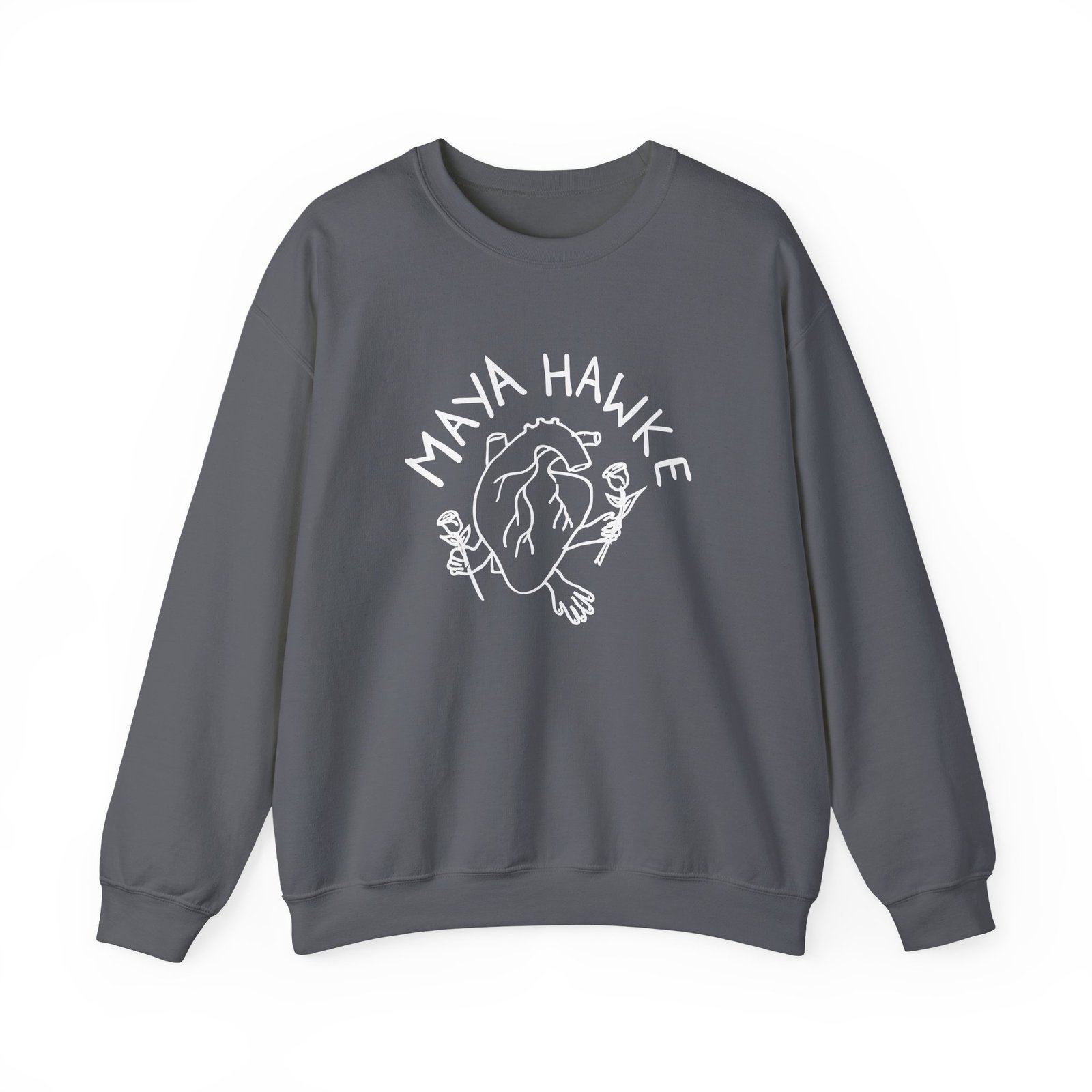 Maya Hawke Generous Heart Unisex Heavy Blend™ Crewneck Sweatshirt