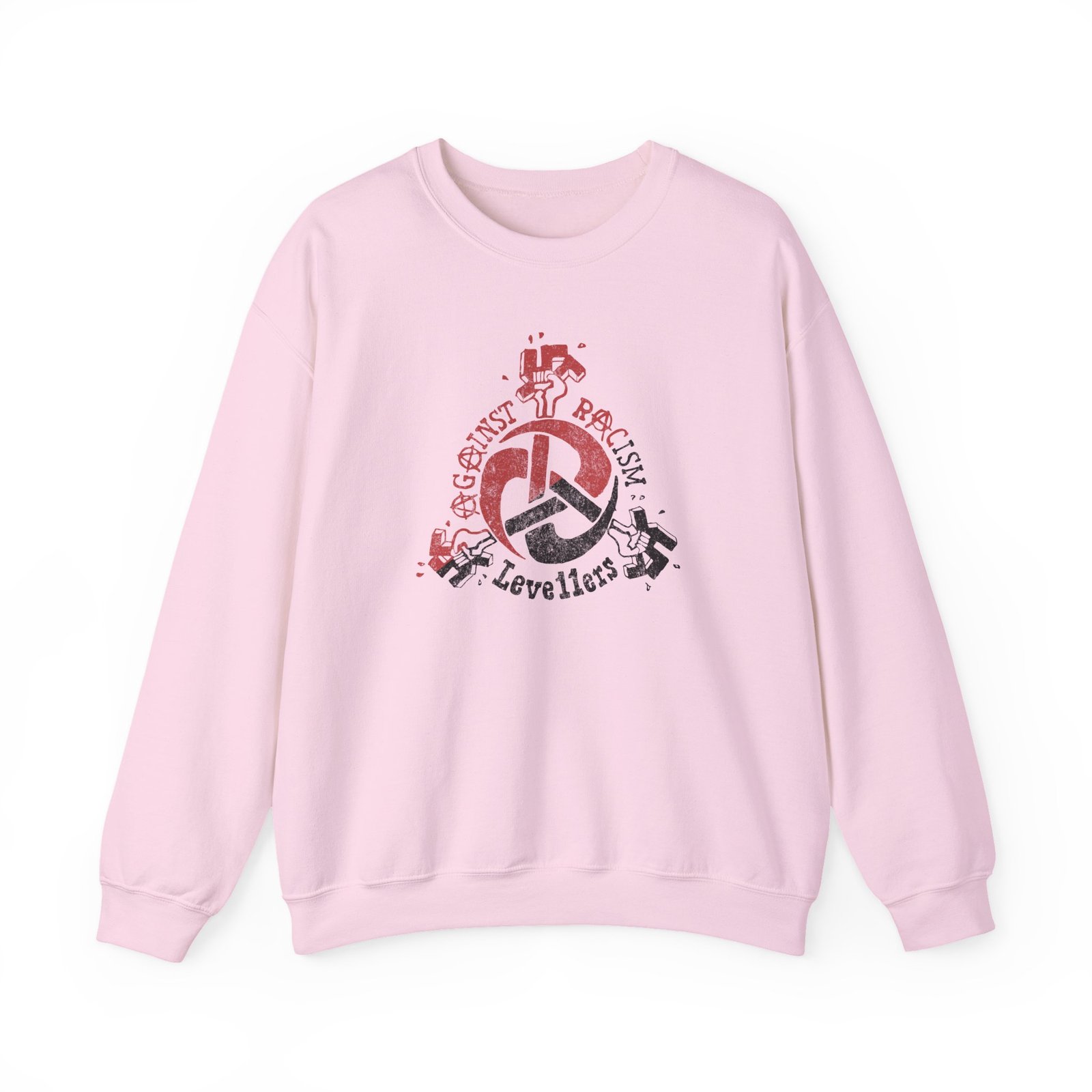 Levellers Against Racism Unisex Heavy Blend™ Crewneck Sweatshirt