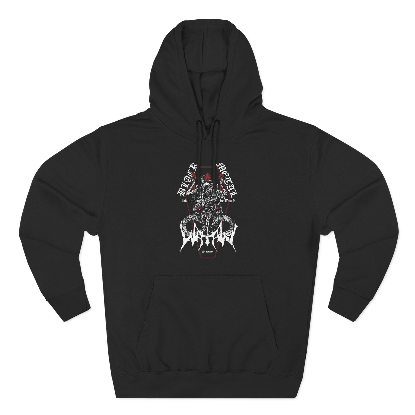 Watain Sworn to the Dark Three-Panel Fleece Hoodie