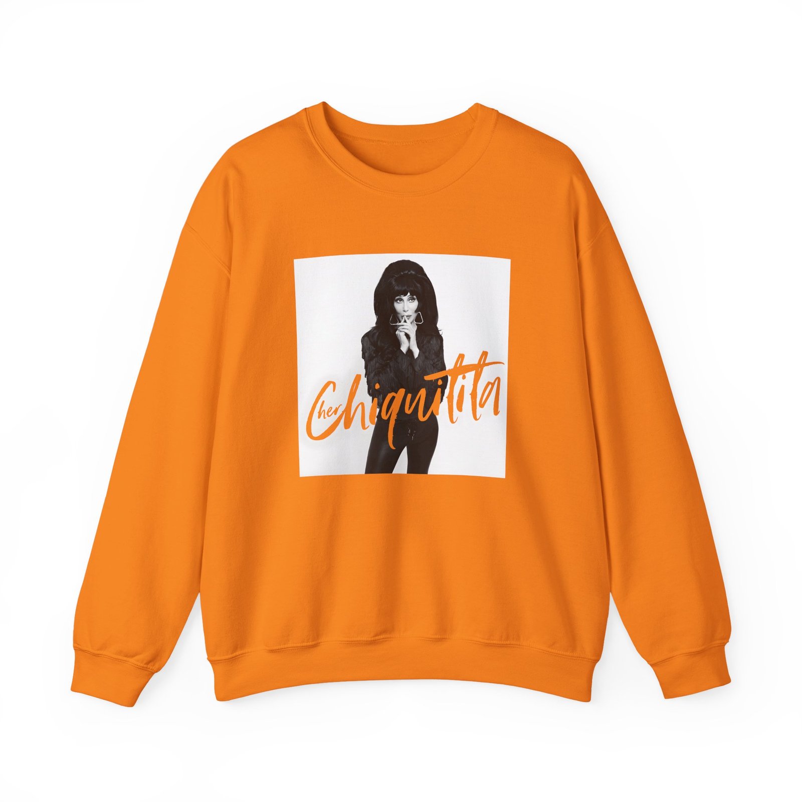 Cher Chiquitita Photo Unisex Heavy Blend™ Crewneck Sweatshirt