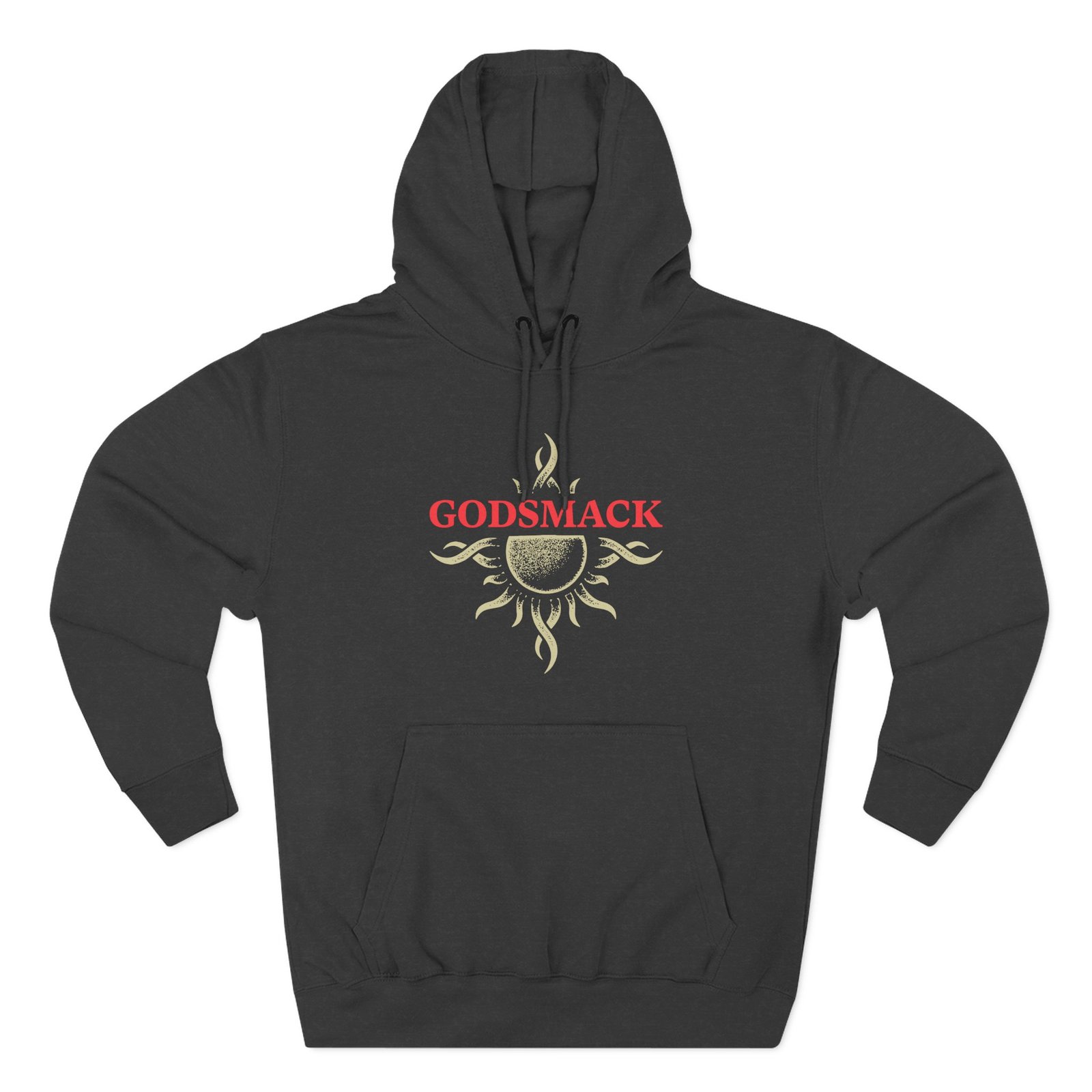 Godsmack Logo Sun on Three-Panel Fleece Hoodie