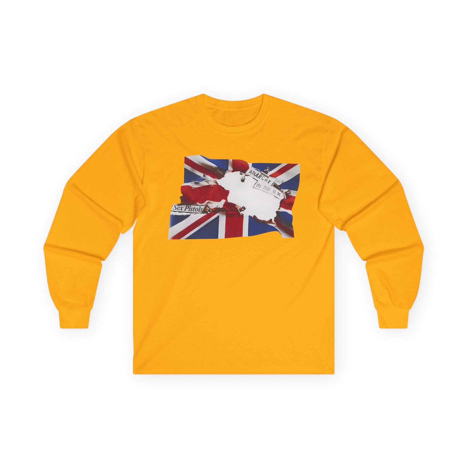 SPM Anarchy in the Uk Flag Unisex Ultra Cotton Long Sleeve Tee