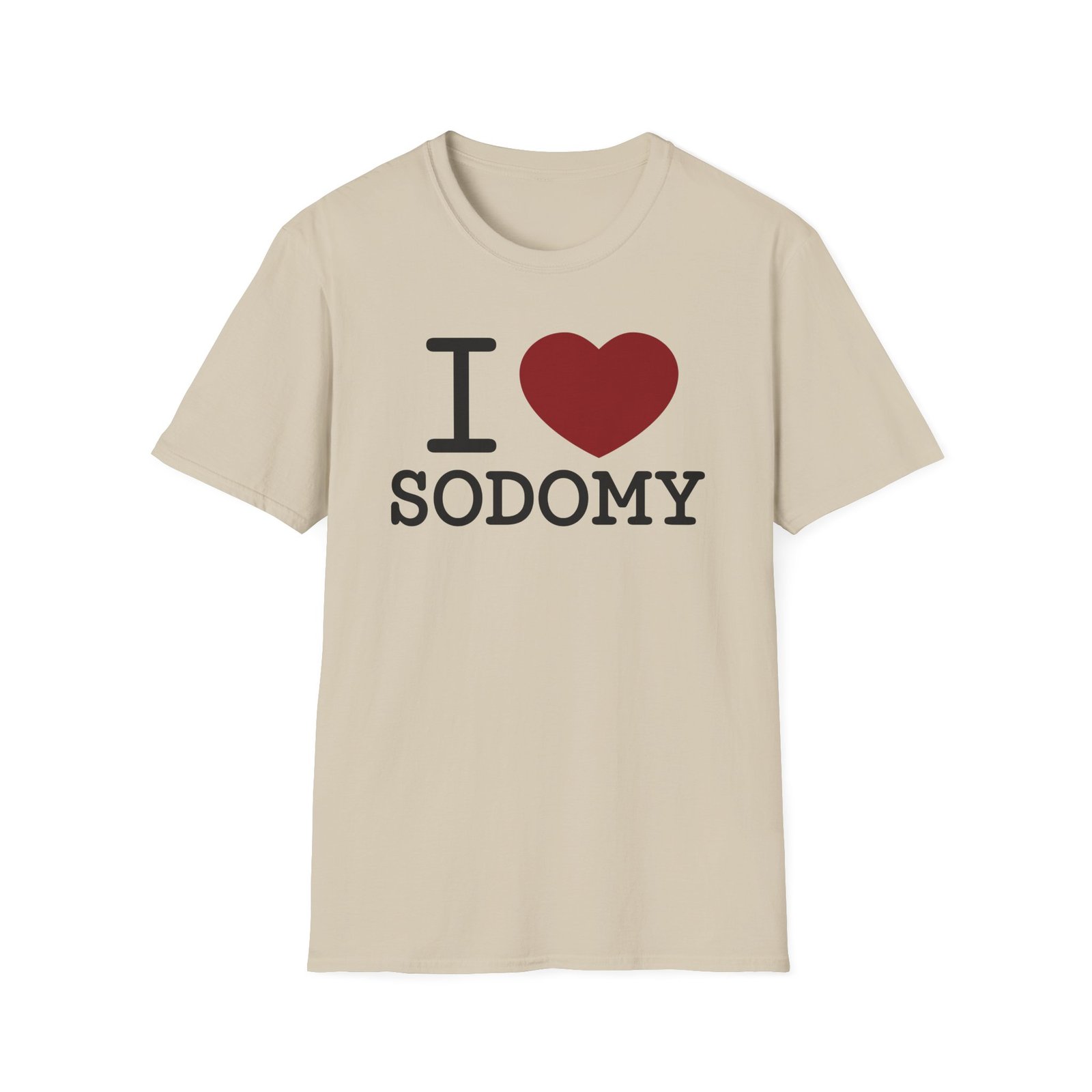Dorian Electra I Love Sodomy Unisex Softstyle T-Shirt