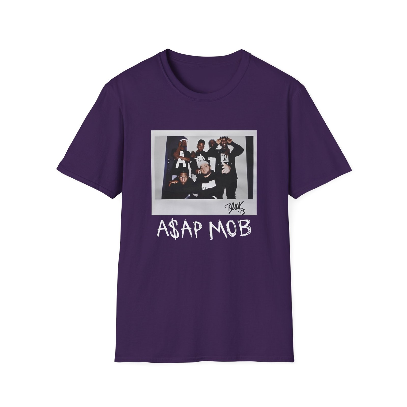 Asap Mob Og 2015 Block 13 Unisex Softstyle T-Shirt