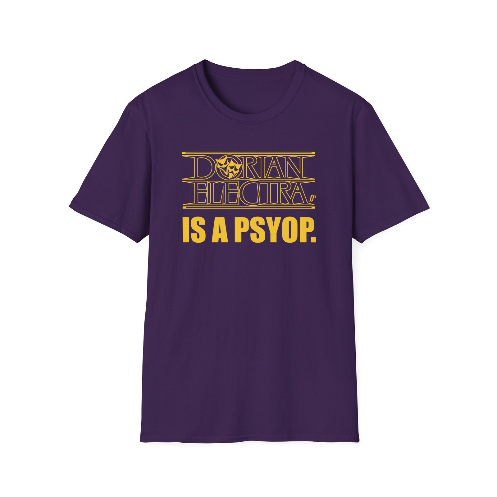 Dorian Electra is a Psyop Unisex Softstyle T-Shirt