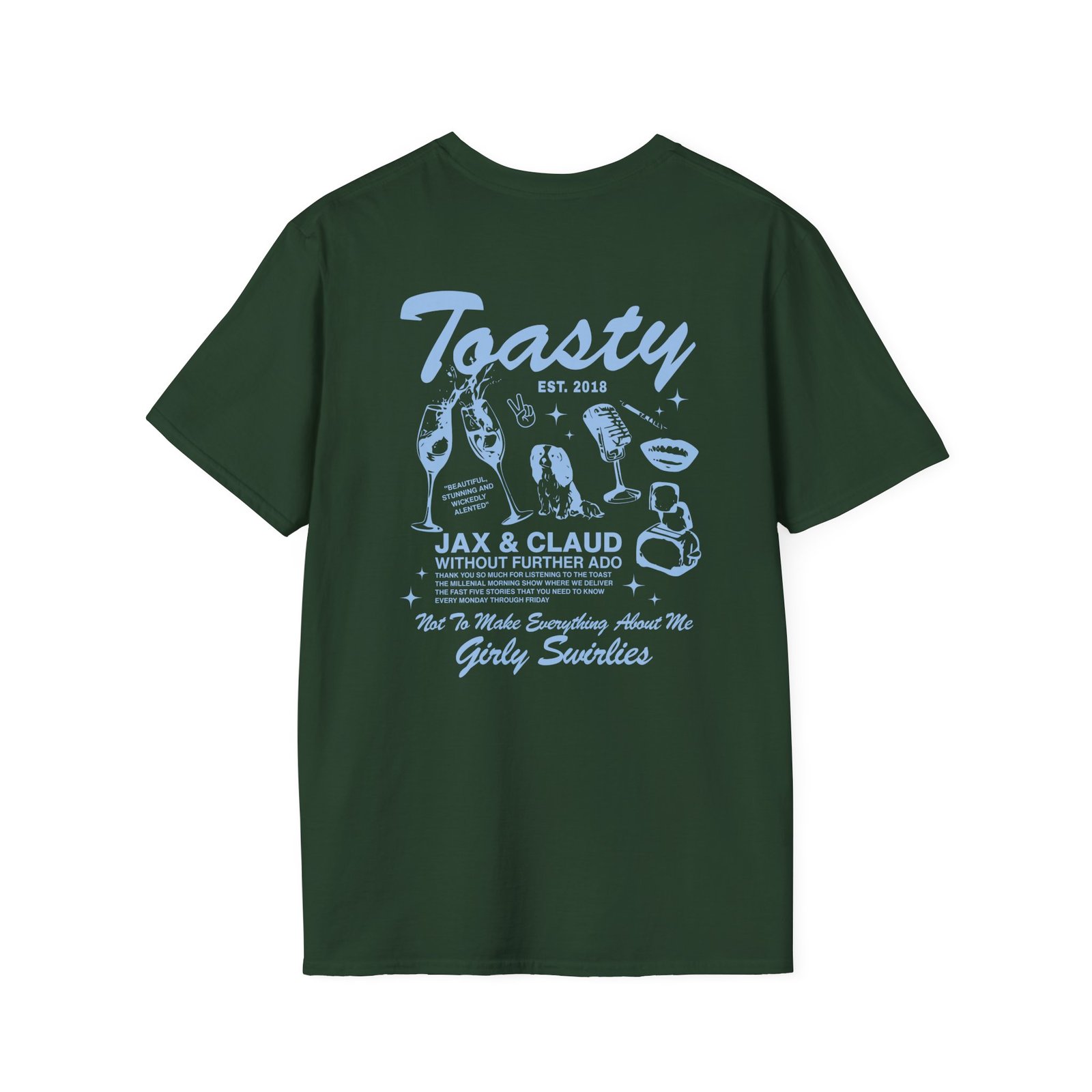 The Toast Toasty Boyfriend Unisex Softstyle T-Shirt