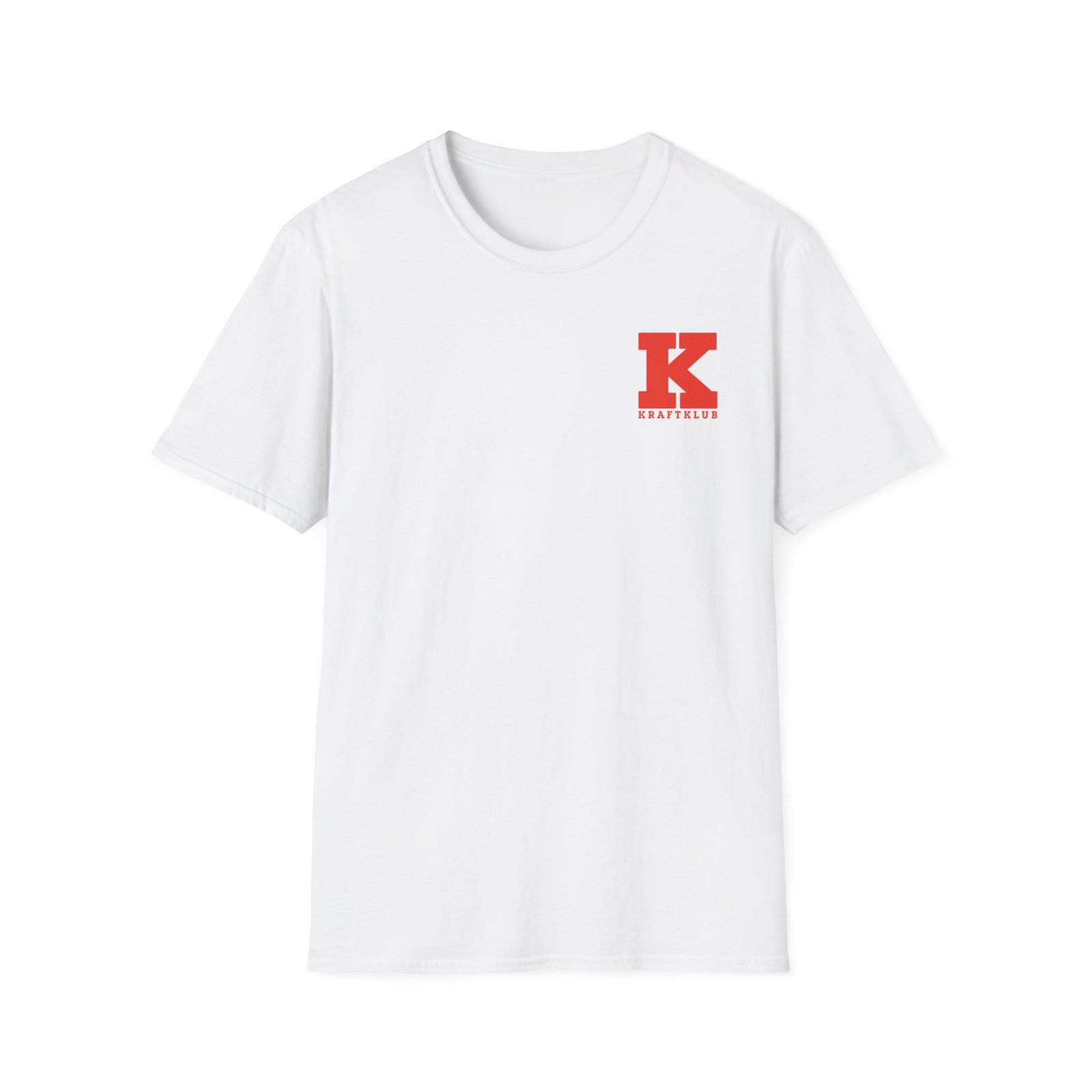 Kraftklub Cargo Patch Unisex Softstyle T-Shirt