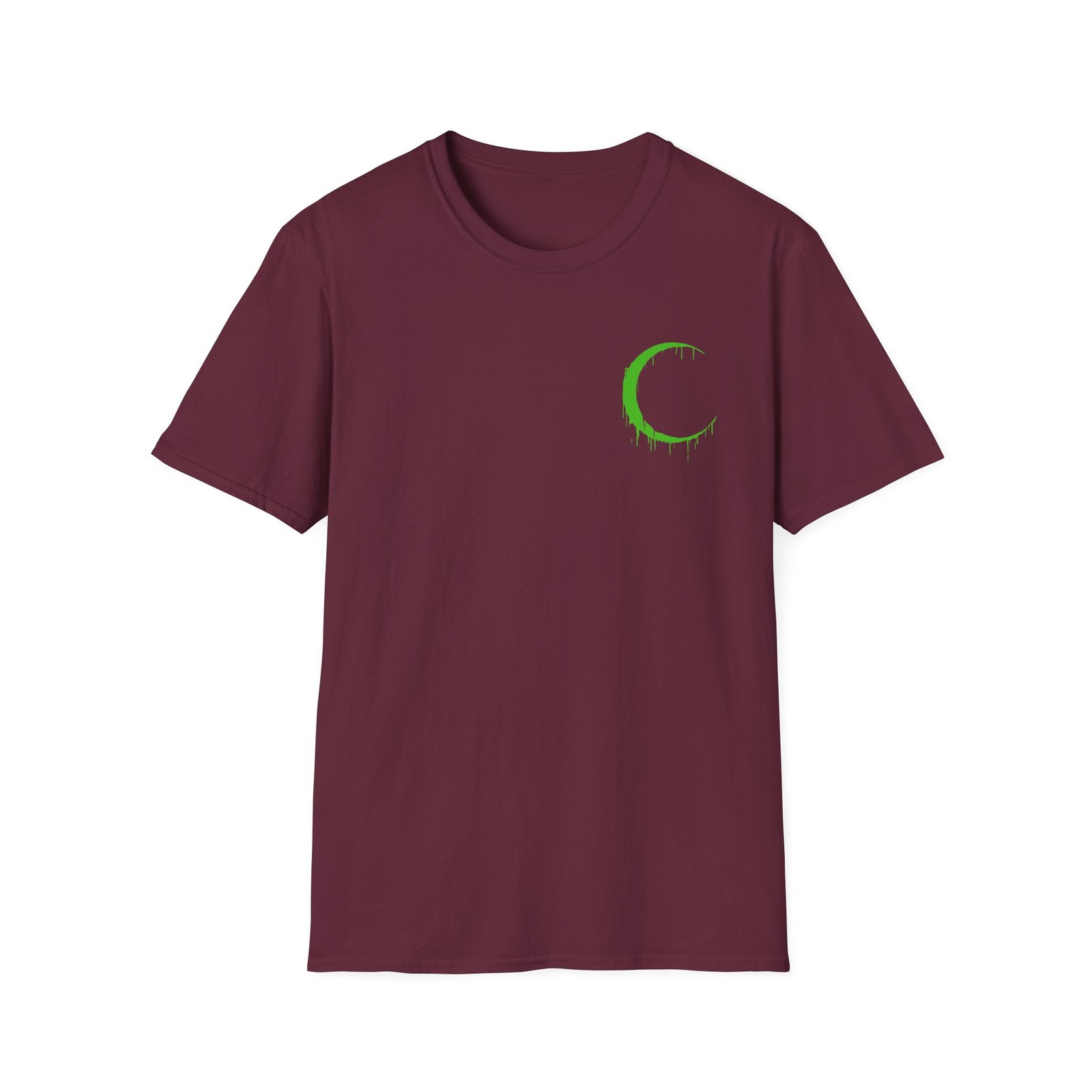 Oceano Alien Green Moon Unisex Softstyle T-Shirt