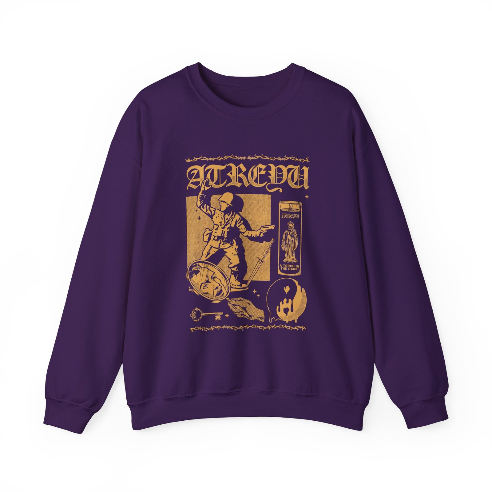 Atreyu Atitd Torch Light Unisex Heavy Blend™ Crewneck Sweatshirt