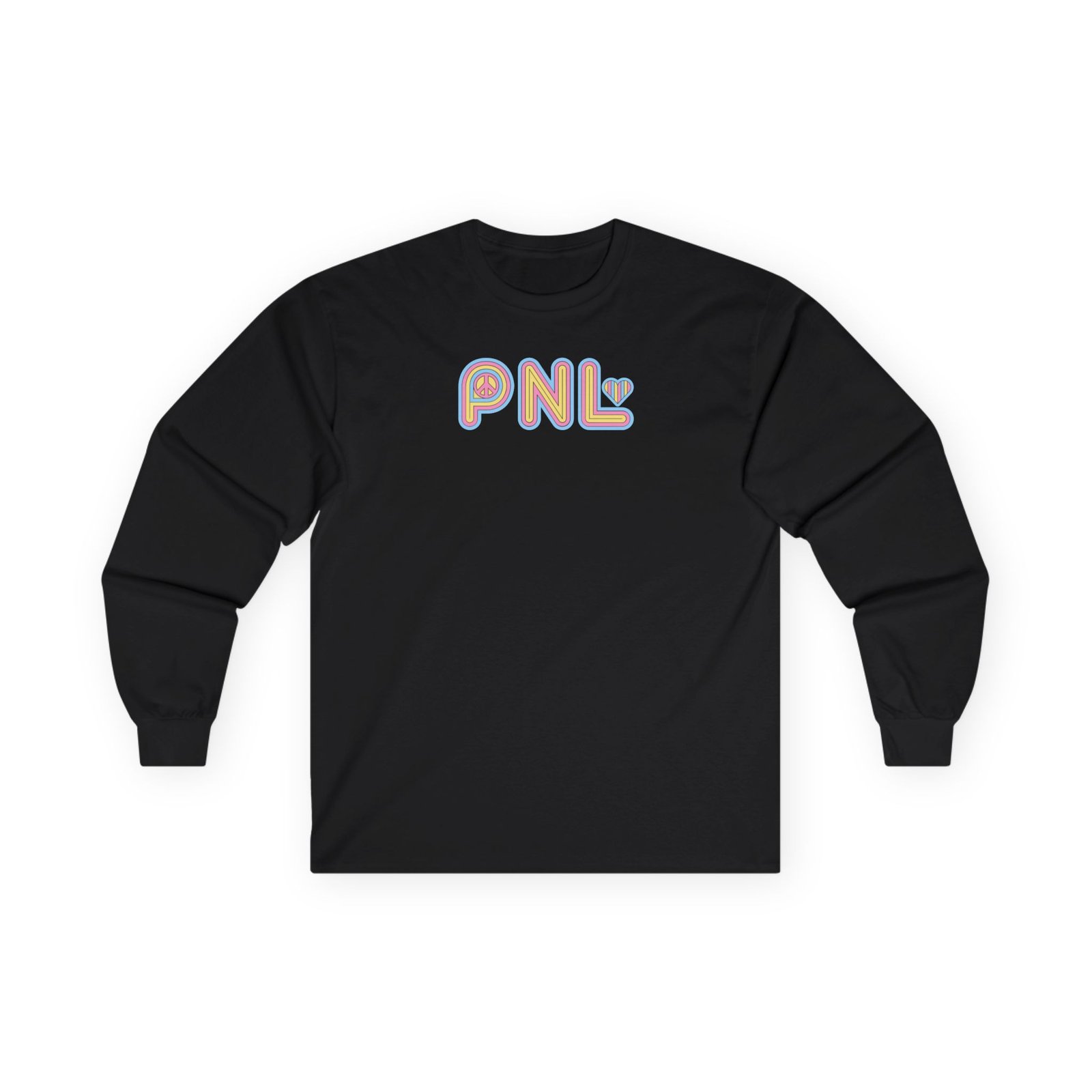 Pnl Peace and Love Unisex Ultra Cotton Long Sleeve Tee