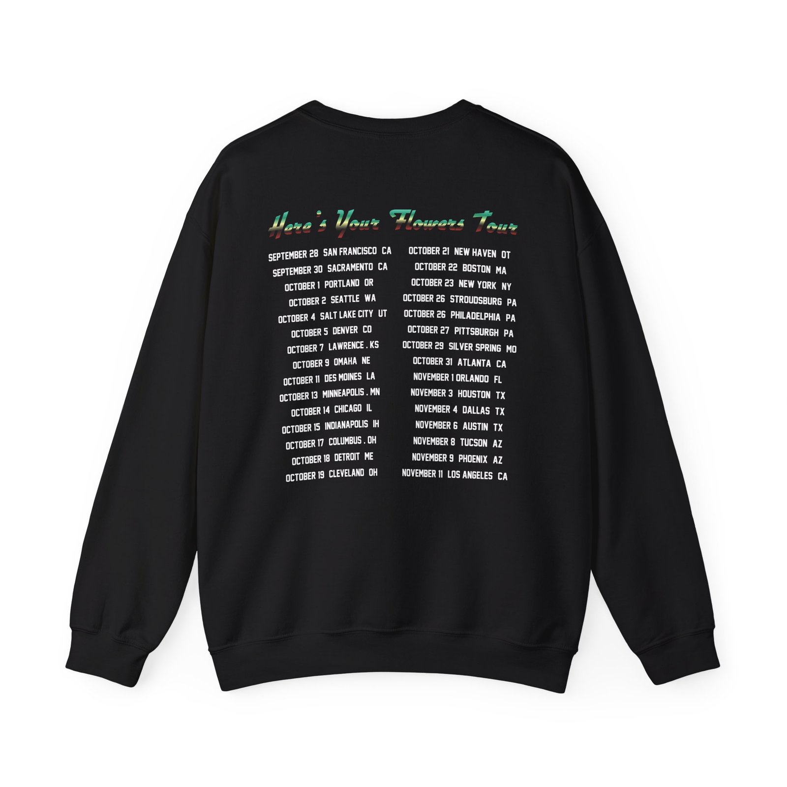 Mod Sun Streamline Itinerary Unisex Heavy Blend™ Crewneck Sweatshirt