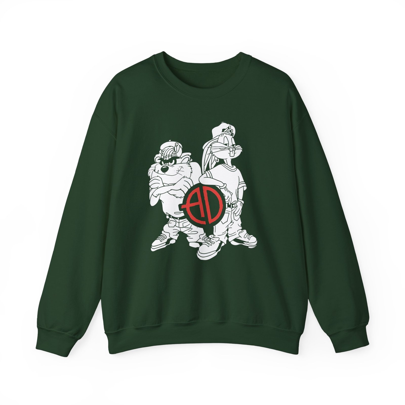 Angel Dust Backwards Unisex Heavy Blend Crewneck Sweatshirt