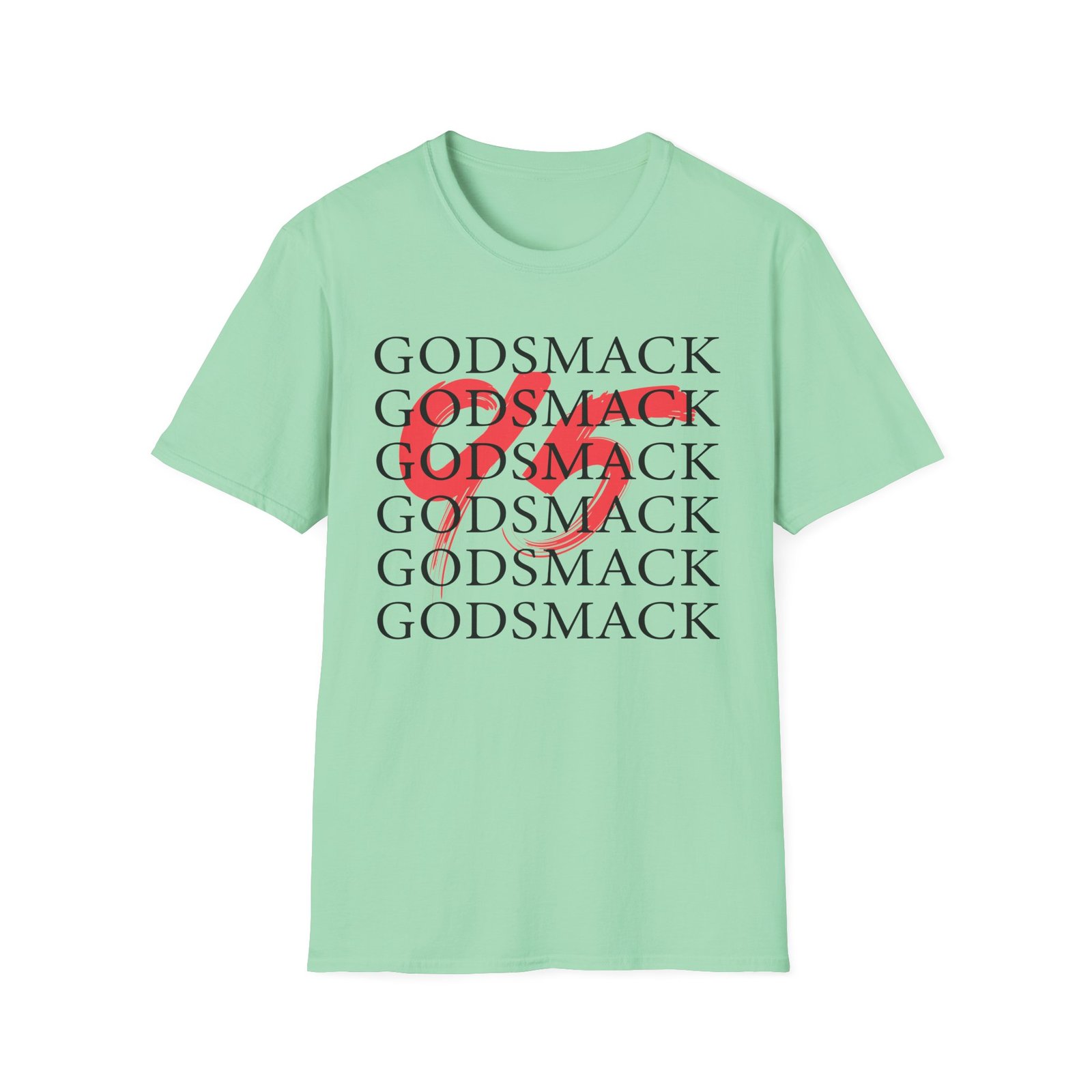 Godsmack Overlay Logo Unisex Softstyle T-Shirt