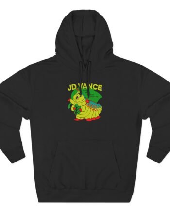 Jd Vance You Have to Say Pwease Three-Panel Fleece Hoodie